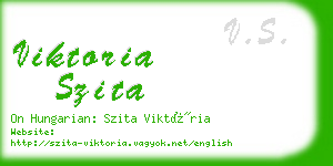 viktoria szita business card